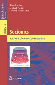 Paperback Socionics: Scalability of Complex Social Systems Book