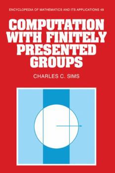 Paperback Computation with Finitely Presented Groups Book