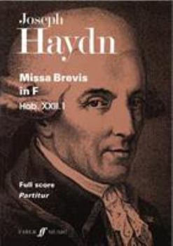Paperback Missa Brevis in F: Full Score Book