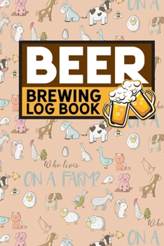 Paperback Beer Brewing Log Book