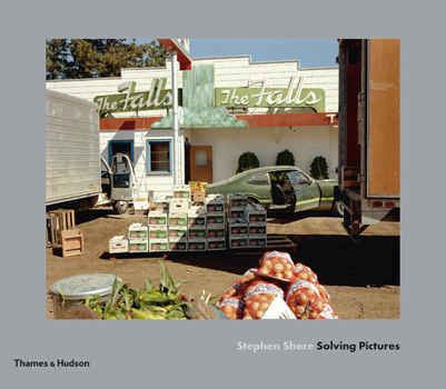 Hardcover Stephen Shore Solving Pictures /anglais Book