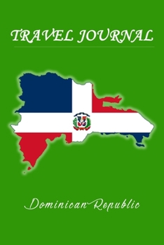 Travel Journal | Dominican Republic | 50 Half Blank Pages |