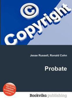 Paperback Probate Book