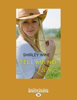 Paperback Tell Me No Lies [Large Print] Book
