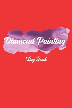 Paperback diamond painting log book: [Deluxe Edition with Space for Photos] Crystal Butterfly Design Book