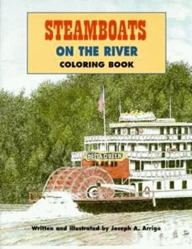 Paperback Steamboats on the River Coloring Book