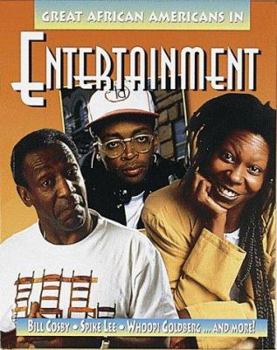 Paperback Great African Americans in Entertainment Book