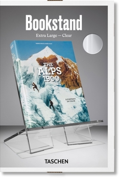 Misc. Bookstand. Extra-Large. Clear Book