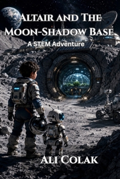 Paperback Altair and The Moon-Shadow Base: A STEM Adventure About Moon Exploration, Artificial Intelligence, Hydroponics, Water Ice, and Future Space Bases Book