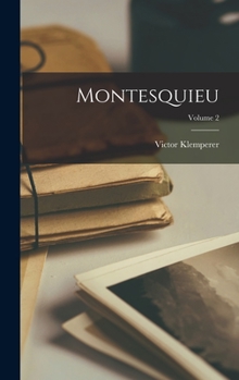 Hardcover Montesquieu; Volume 2 [German] Book