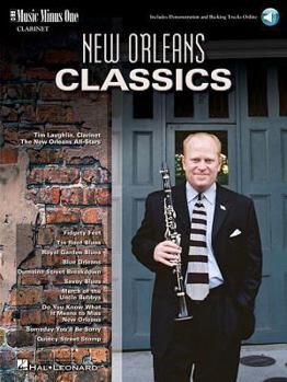 Hardcover New Orleans Classics: Music Minus One Clarinet Book