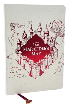 Hardcover Harry Potter: Marauder's Map(tm) Journal with Ribbon Charm Book