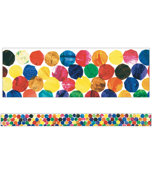 Paperback The Very Hungry Caterpillar(tm) Dots Straight Bulletin Board Borders Book