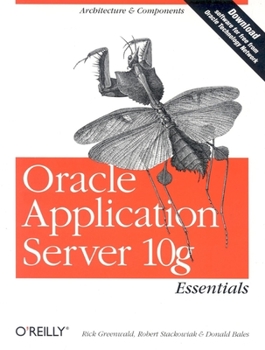 Paperback Oracle Application Server 10g Essentials Book