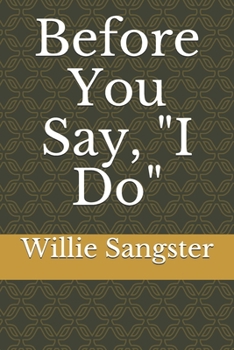 Paperback Before You Say, I Do Book