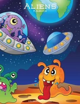Paperback Aliens-Malbuch 1 [German] Book