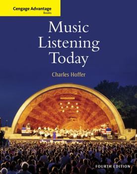 Paperback Music Listening Today (Cengage Advantage Books) Book