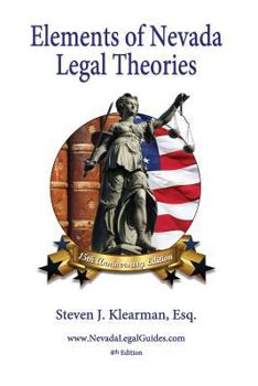 Paperback Elements of Nevada Legal Theories Book