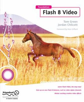 Paperback Foundation Flash 8 Video Book