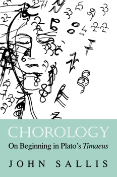 Paperback Chorology: On Beginning in Plato's Timaeus Book