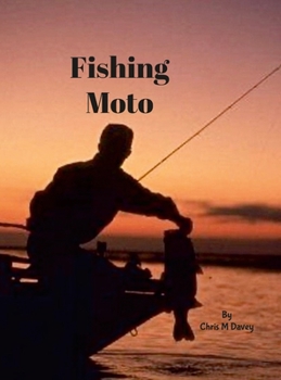 Hardcover Fishing Moto Book