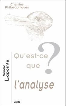 Paperback Qu'est-Ce Que l'Analyse? [French] Book