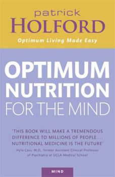Paperback Patrick Holford's New Optimum Nutrition for the Mind Book