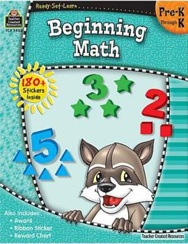 Paperback Ready-Set-Learn: Beginning Math Prek-K Book