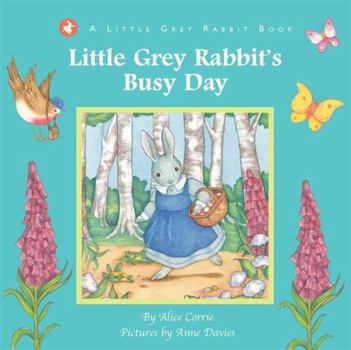 Hardcover Little Gret Rabbit's Busy Day. Alice Corrie Book