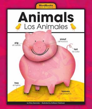 Library Binding Animals/Los Animales [Spanish] Book