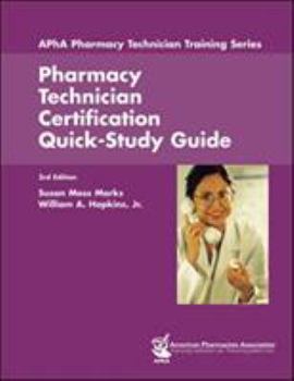 Paperback Pharmacy Technician Certification Quick-Study Guide Book
