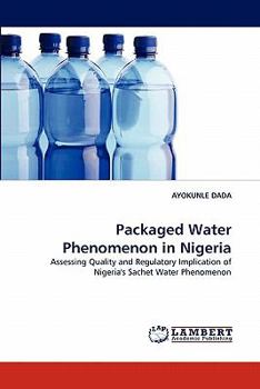 Paperback Packaged Water Phenomenon in Nigeria Book