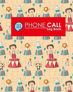Paperback Phone Call Log Book