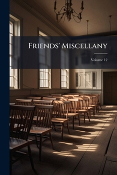 Paperback Friends' Miscellany; Volume 12 Book