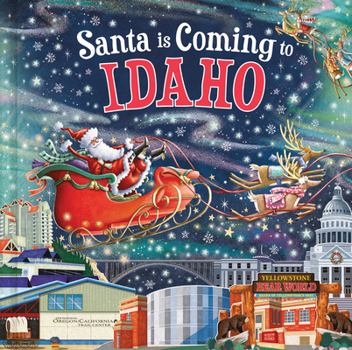 Hardcover Santa Is Coming to Idaho Book