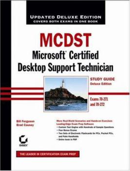 Hardcover McDst: Microsoft Certified Desktop Support Technician [With CDROM] Book