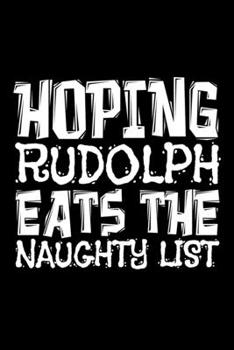 Notizbuch: Weihnachten Rudolph Freche Kinder Liste Geschenk 120 Seiten, 6X9 (Ca. A5), Punktraster (German Edition)