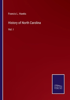 Paperback History of North Carolina: Vol. I Book