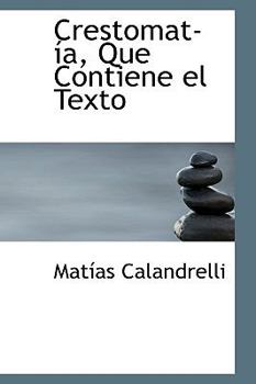 Hardcover Crestomat A, Que Contiene El Texto Book