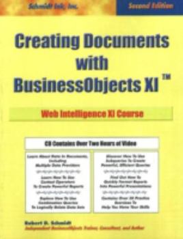 Paperback Business Objects XI: Web Intelligence XI Course Book