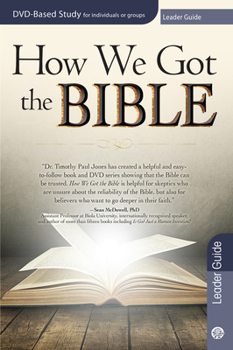 Paperback How We Got the Bible Leader Guide Book