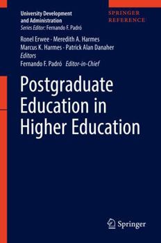 Hardcover Postgraduate Education in Higher Education Book