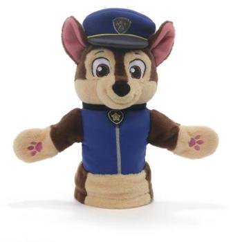 GUND Paw Patrol Chase Hand Puppet Plush Stuffed Animal Dog, Blue, 11"