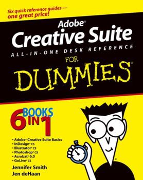 Paperback Adobe Creative Suite All-In-One Desk Reference for Dummies Book