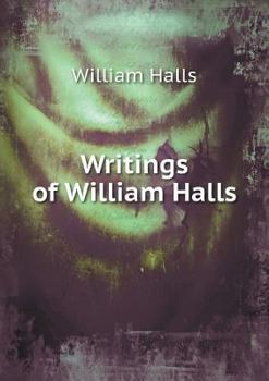 Paperback Writings of William Halls Book