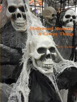 Paperback Hollywood Monsters & Creepy Things Book