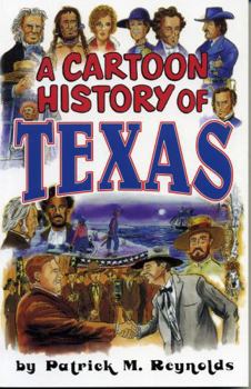 Paperback Cartoon History of Texas Book