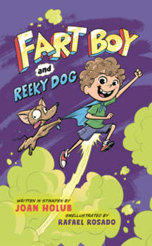 Library Binding Fart Boy and Reeky Dog Book