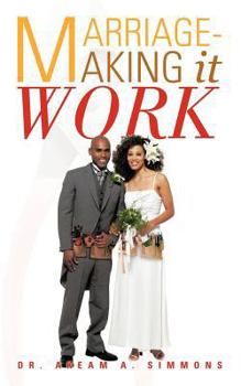 Paperback Marriage-Making It Work Book