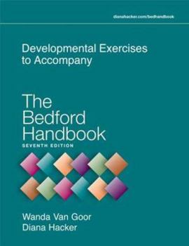 Paperback Developmental Exercises to Accompany the Bedford Handbook Book